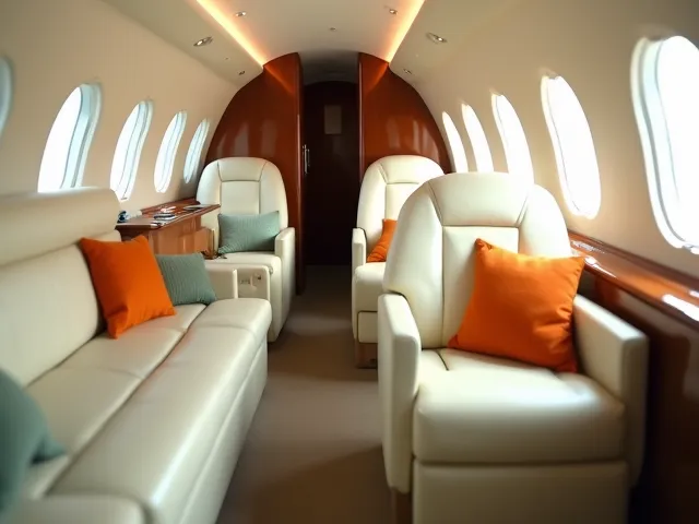 Gulfstream G650ER interior