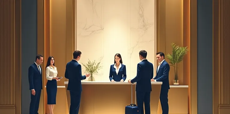 Concierge service team providing personalized assistance